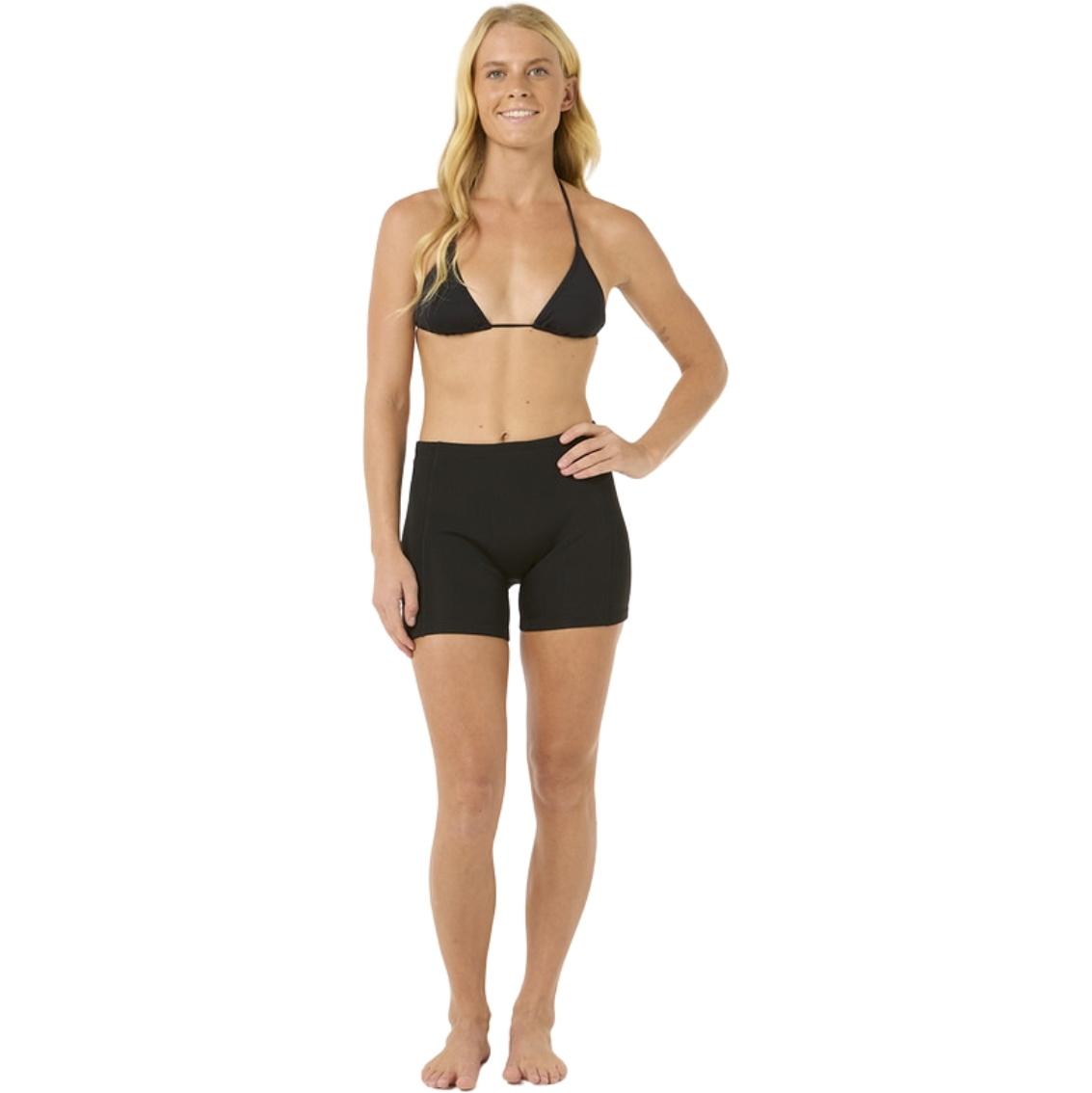 2026 Rip Curl Womens Dawn Patrol 1mm Calções De Neopreno 115WSE - Black